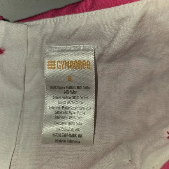 Gymboree Pink Embroidered Floral Shift Dress Girls Size 8 - Picture 6 of 11